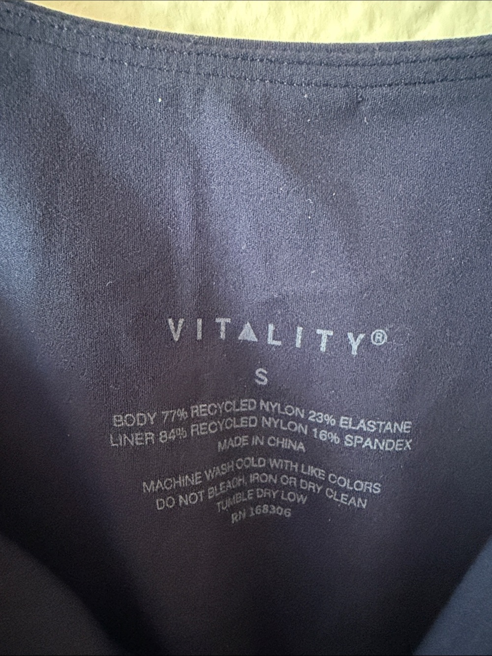 Vitality Cloud ll Jumpsuit Size S Oxford Navy Blue V-Neck Contouring Snatched - Picture 10 of 12